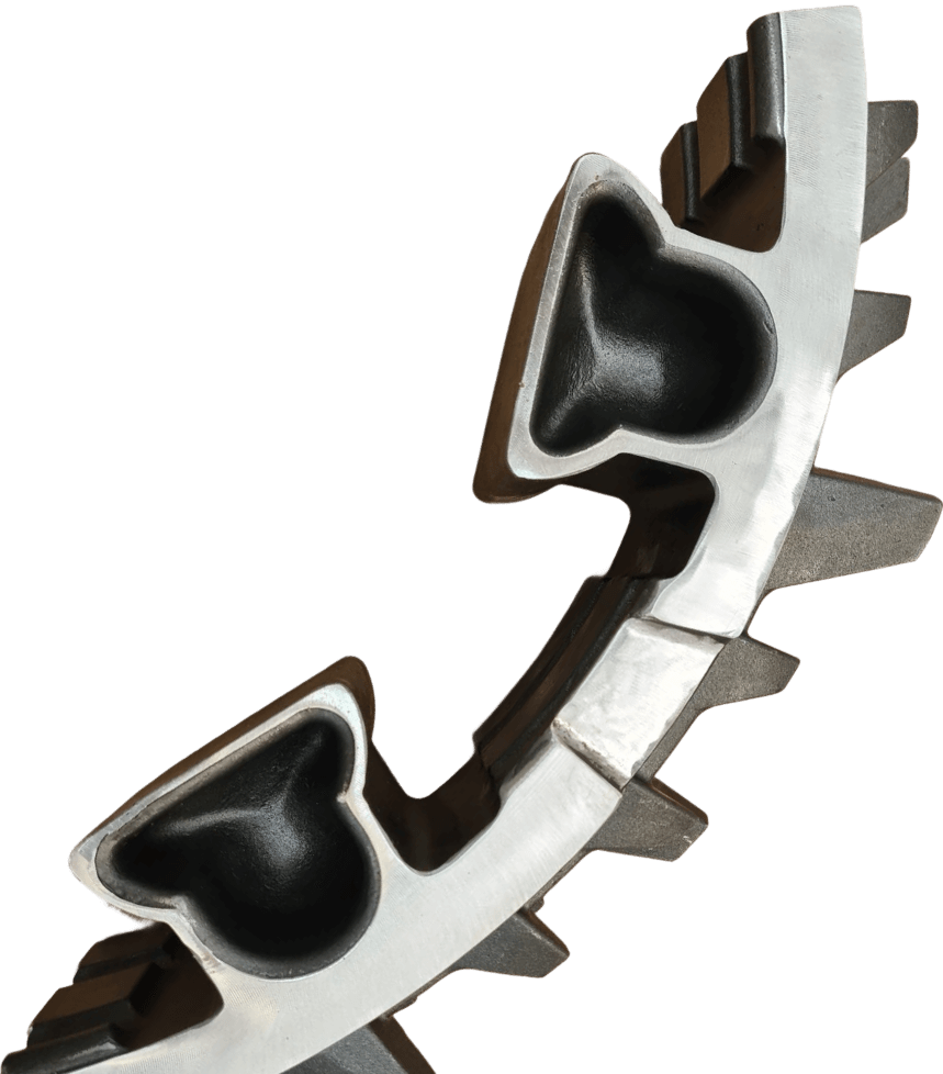 Specialised machined mining component by KCL Industries designed to improve equipment life and operational efficiency